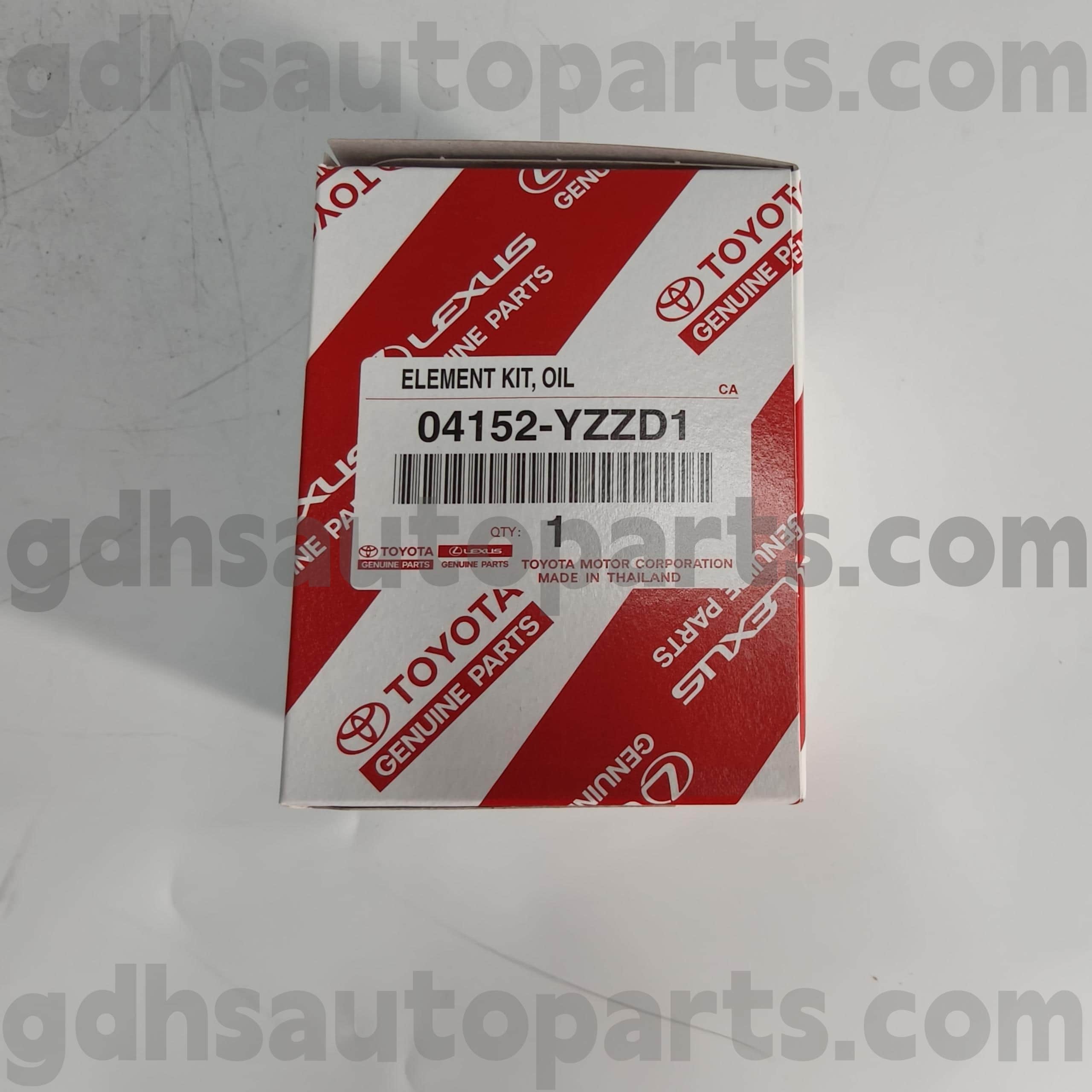 04152-YZZD1 Toyota Originalni filter oljnega filtra za podvozje št. ASU40 GSU45