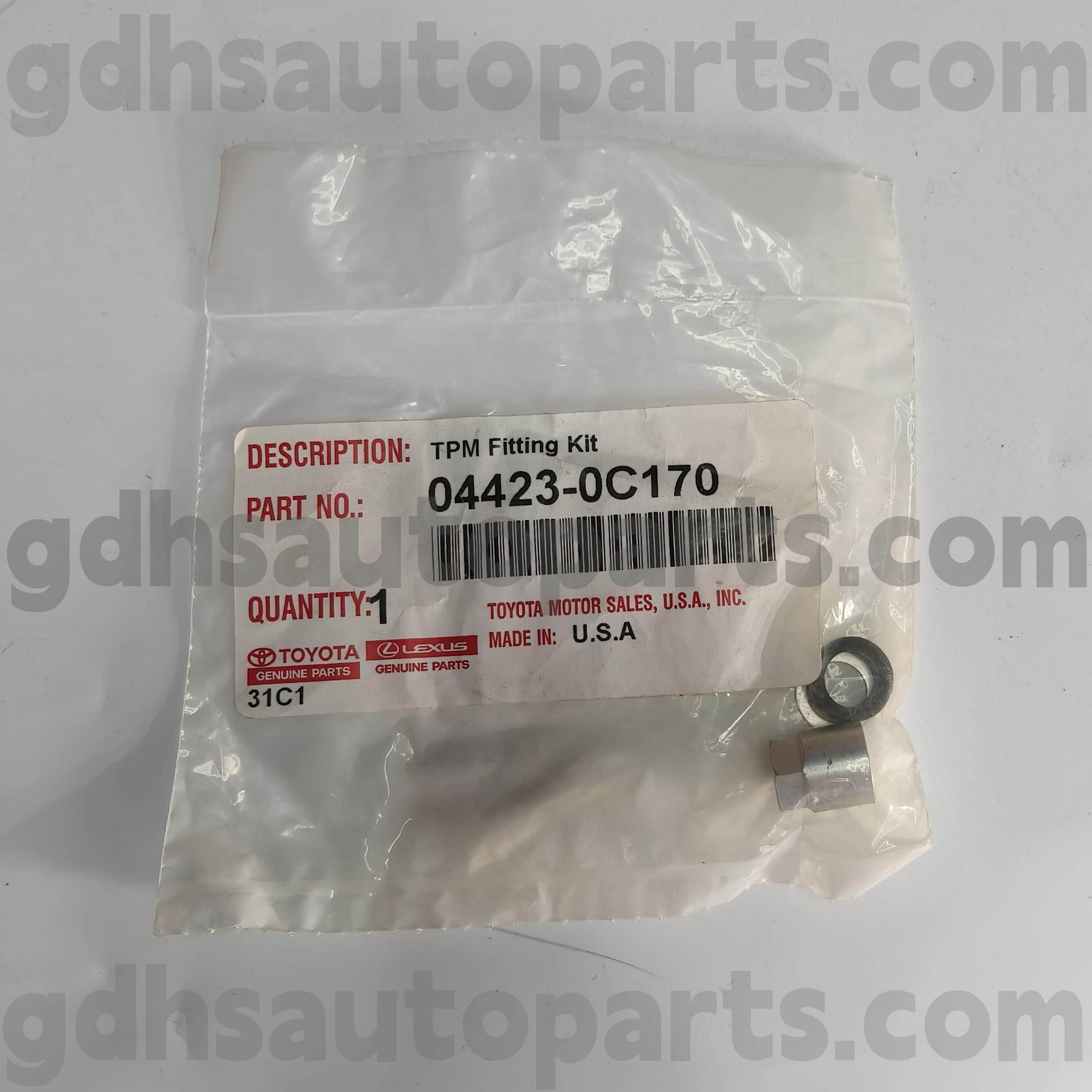04423-0C170 Toyota Original Dels Valve Stem Cap za Sienna, Highlander (NAP) ŠT. ŠT. Gsl3#