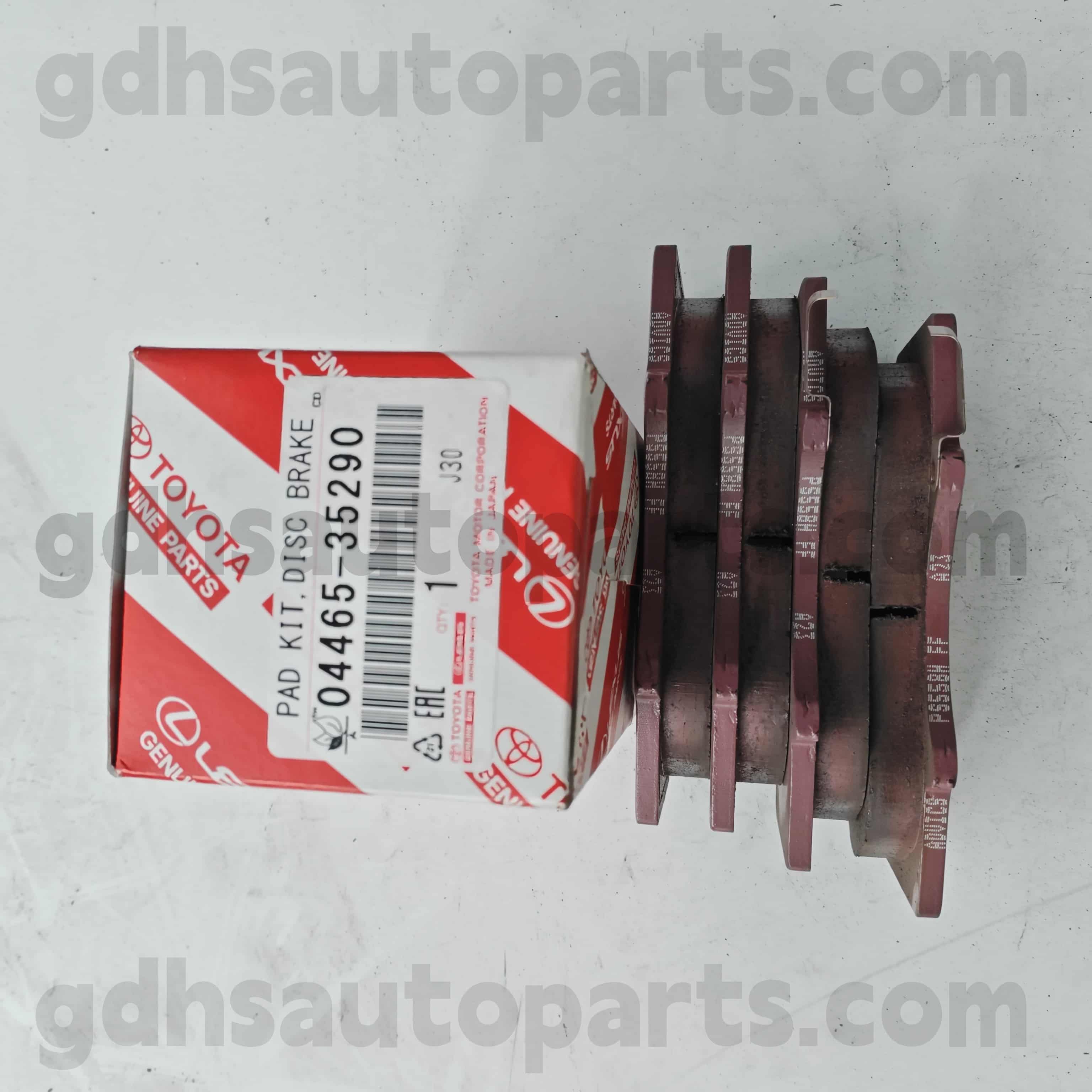 04465-35290 TOYOTA ORISTNI DELI ZAVAROVALNI PAD za kopenski križar Prado 、 Fortuner 、 FJ Cruiser 、 Hilux 、 Sequoia Chassis št .Grj12#, Kdj120, KZJ120, LJ12#, RZJ12#, TRJ12#.. Arl, GCC, GCC, GCC, GCC, GCC, GCC, GCC, GCC, GCC, GCC, GCC, GCC, GCC
