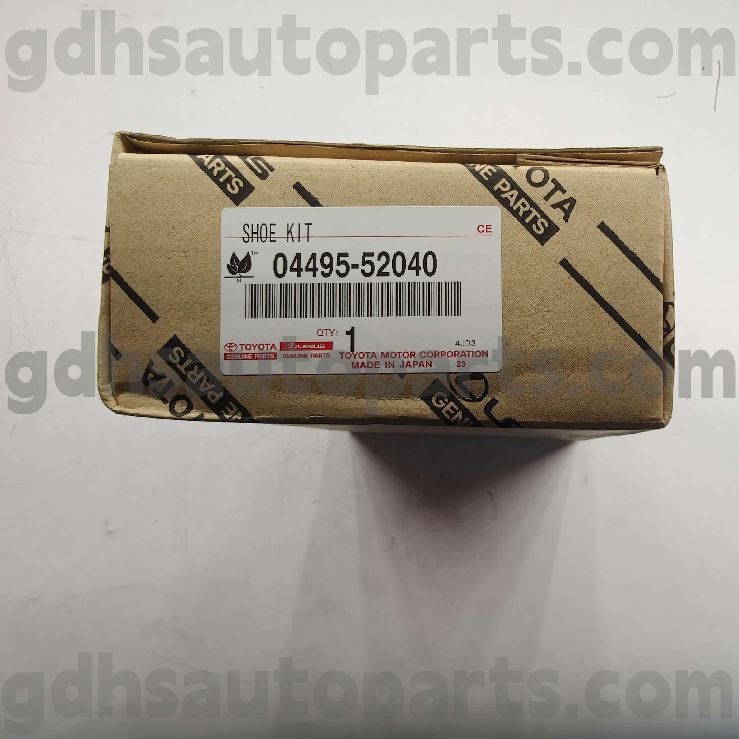 04495-52040 TOYOTA ORISTNI DELI ZAVARNI PADI ZA KELICA, TOYOTA XA, PLATZ CHASSIS št. Axp4# zze12#