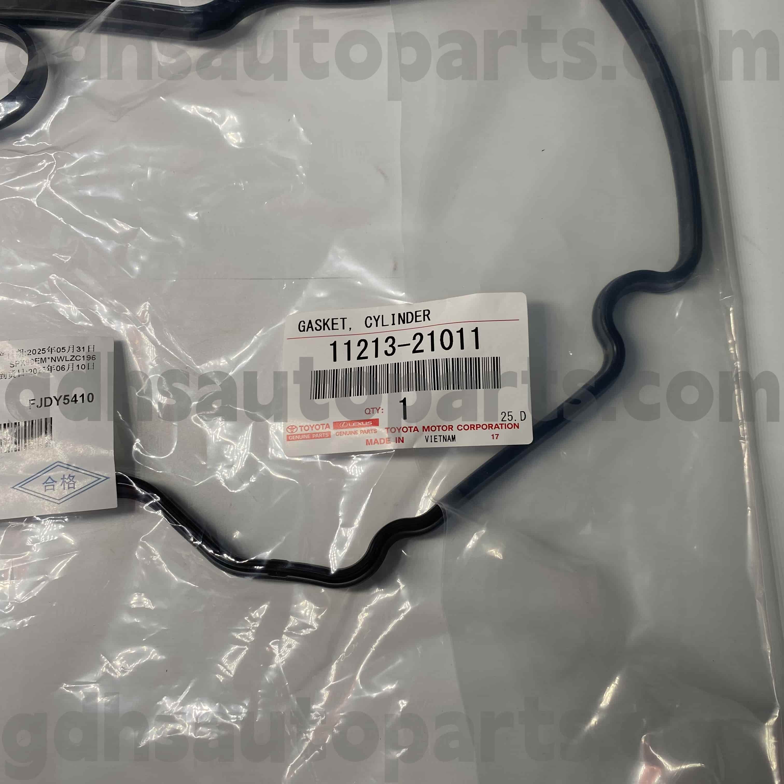 11213-21011 Toyota Originalni deli ventila za ventil Gumijasti obroč za Corolla Spacio, Prius, Yaris Chassis št. NHW20 NCP90 92