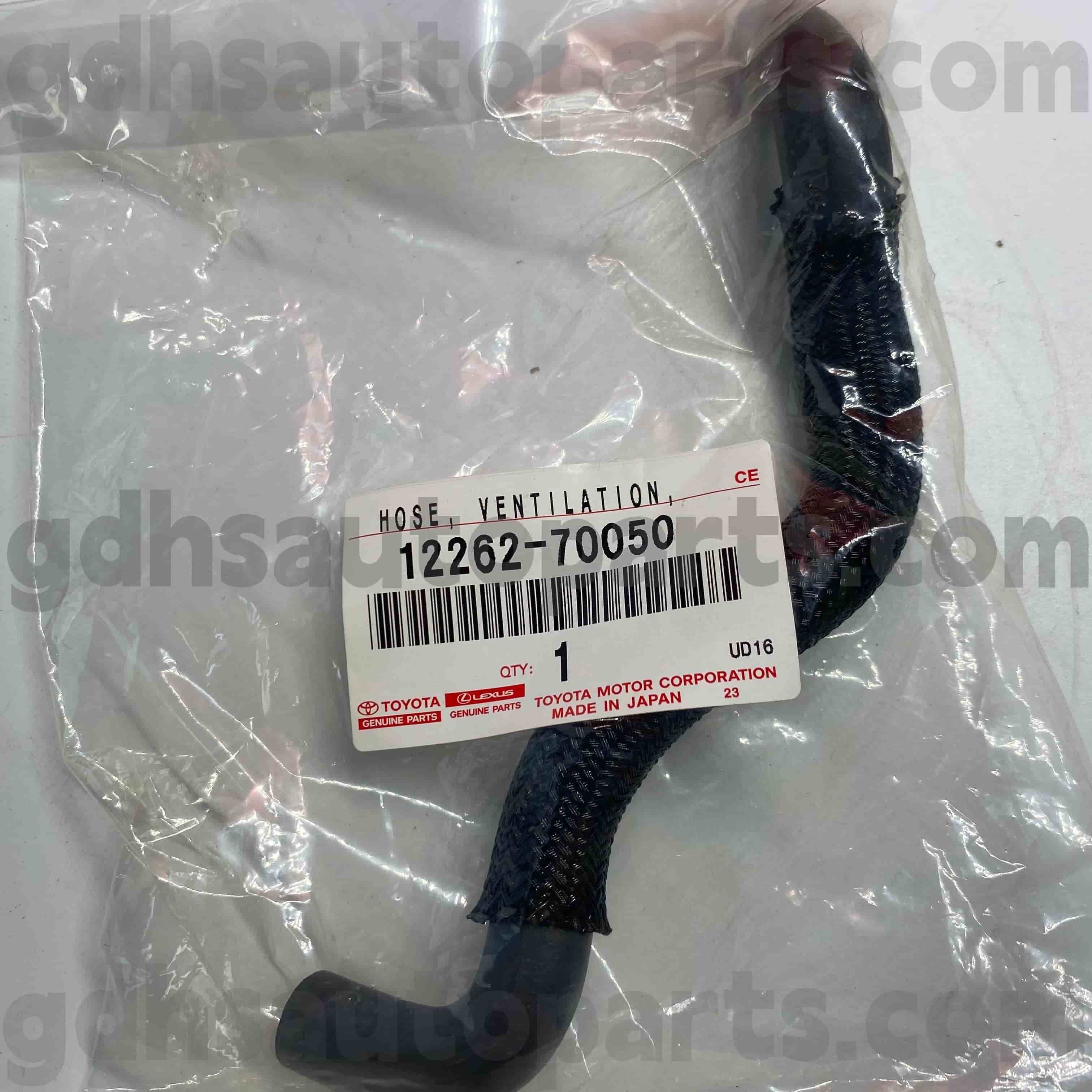 12262-70050 Toyota Genuine Parts PCV ventil za CRESTA, CROWN COMFORT, LEXUS IS200/300 Šasija ŠT.1GFE..GX11#..GD,IR