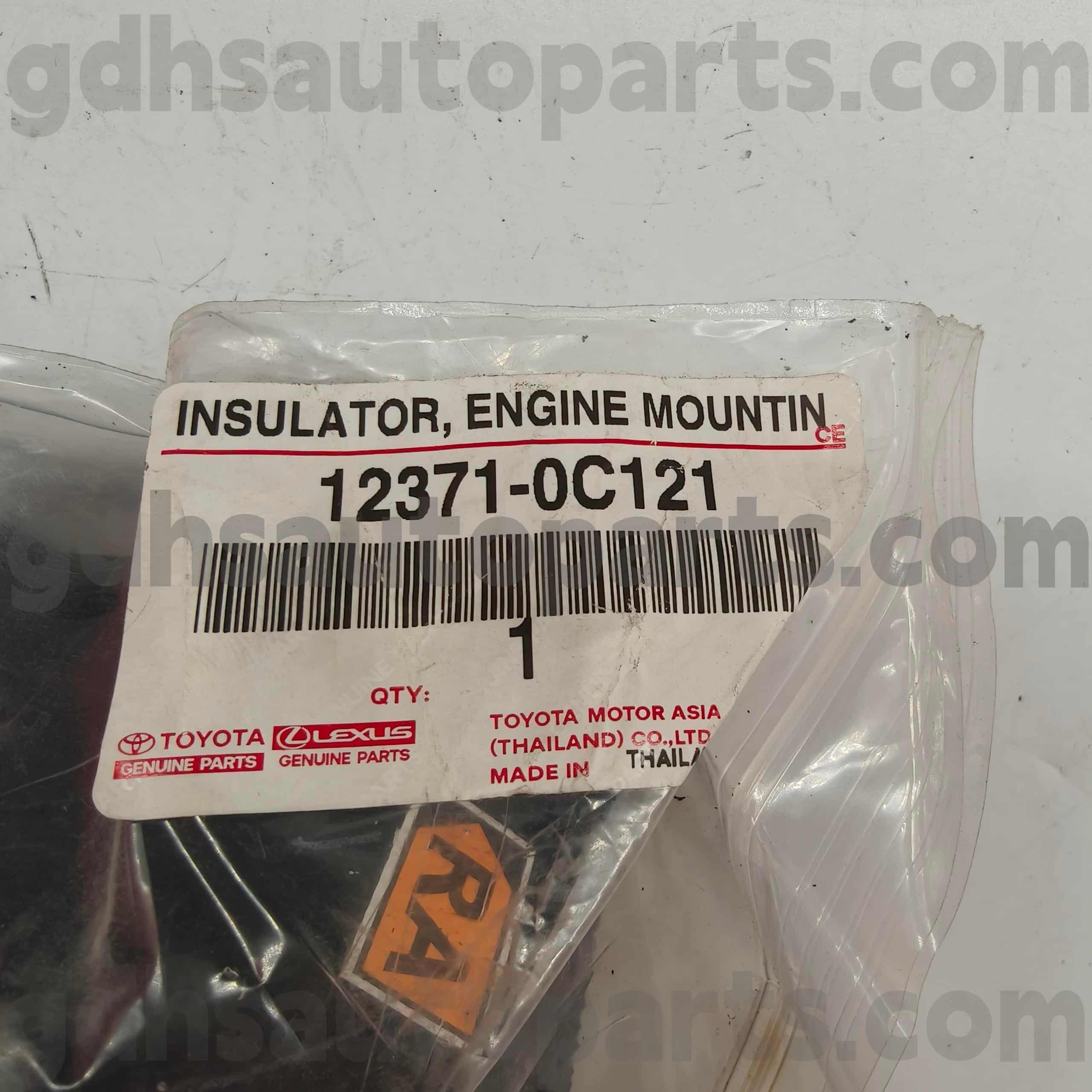 12371-0C121 Toyotin originalni deli Prestavna povezava za šasijo NO.2TRFE..TGN26..4FC