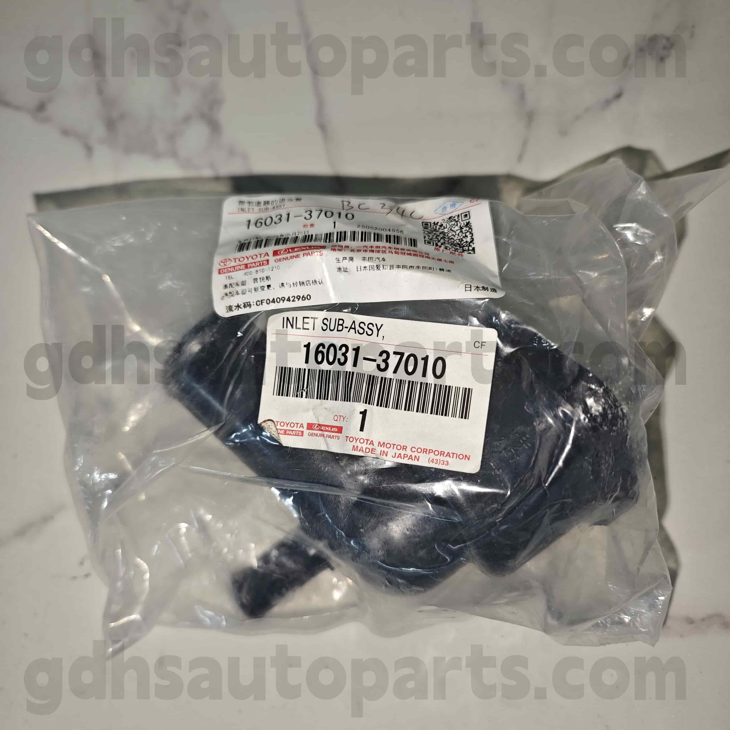 16031-37010 TOYOTA TERMOSTAT TERMOSTAT za Prius PHV 、 COROLLA CHASSIS št. 2ZRFXE..ZVW50