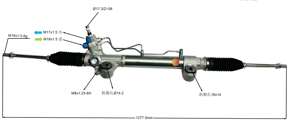 44200-0k721 Avtomobilski krmilni mehanizem