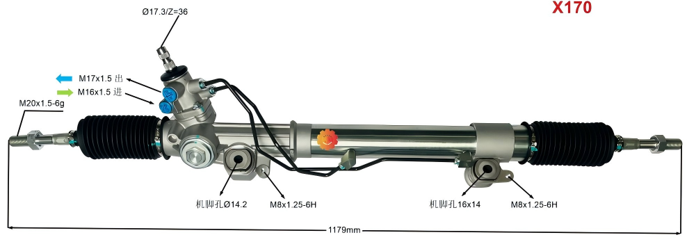 44250-60090 Avtomobilska krmilna naprava