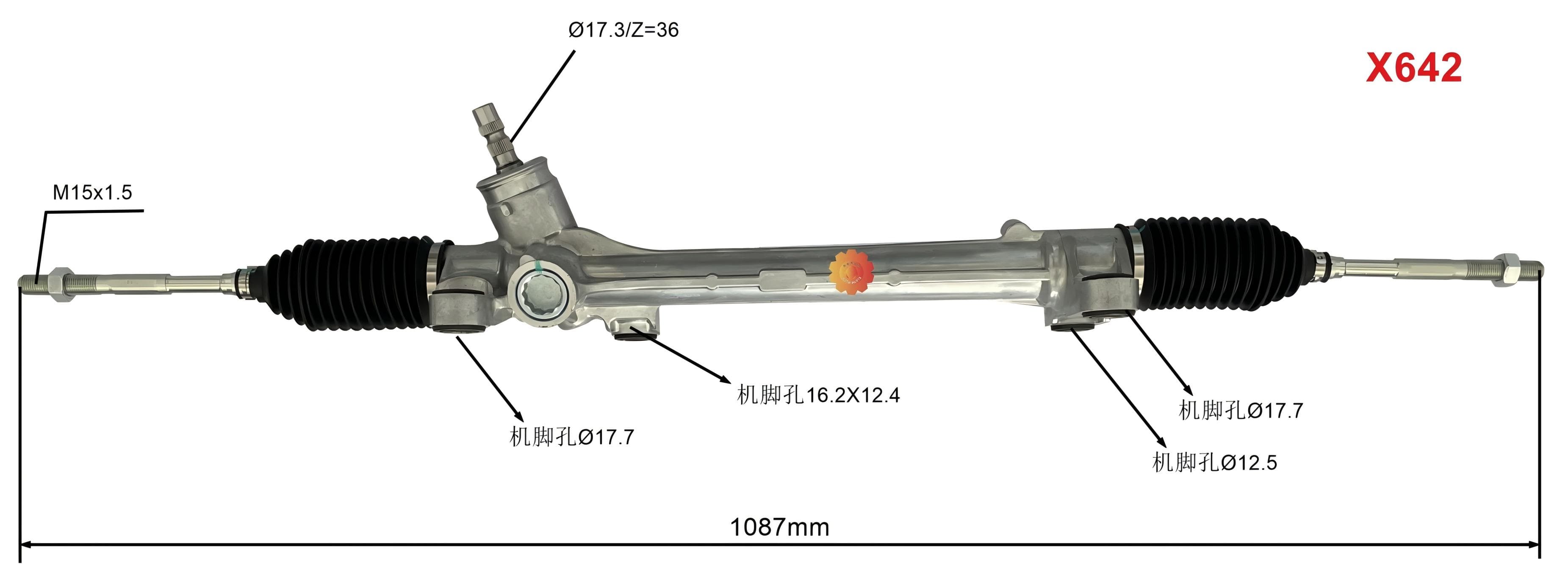 45510-02630 Avtomobilski krmilni mehanizem