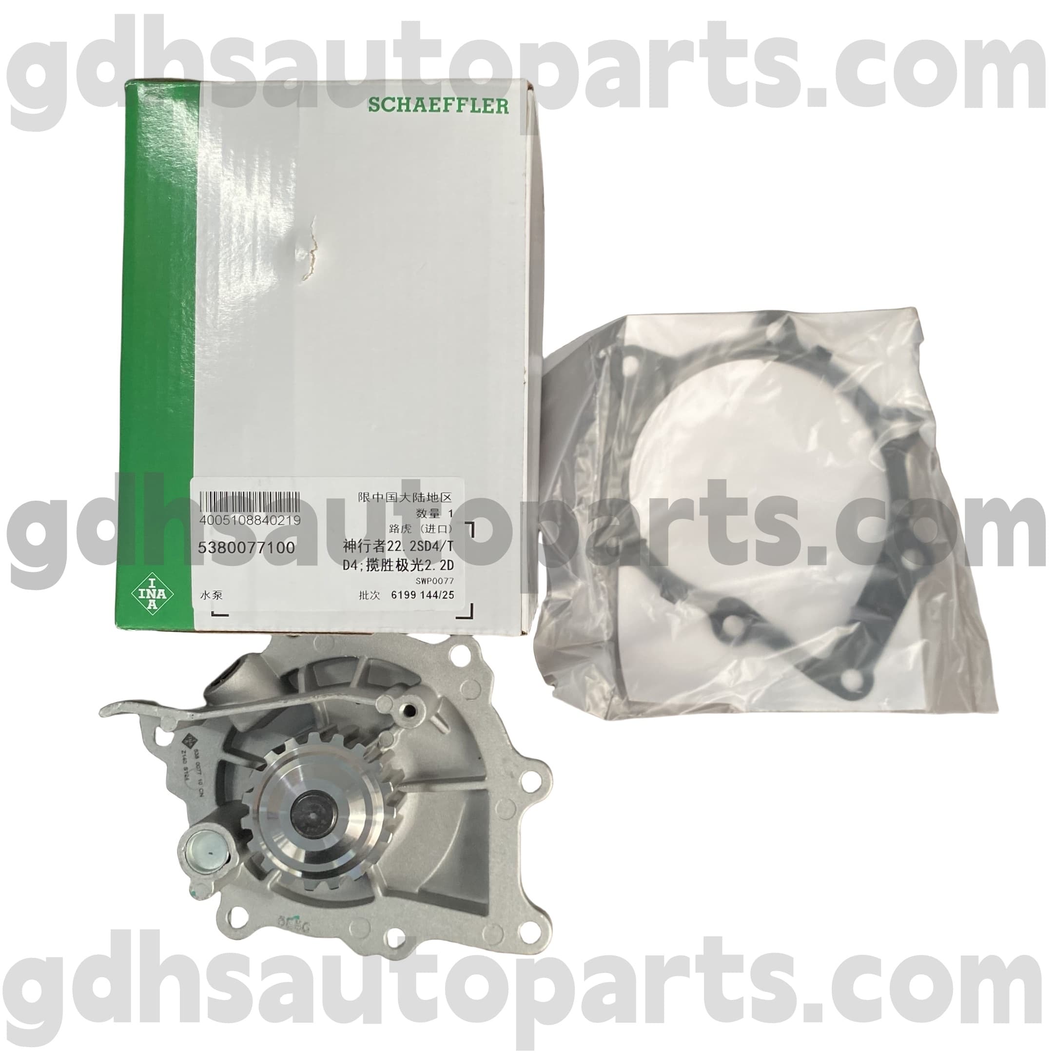 5380077100 Schaeffler Ina vodna črpalka za Range Rover Evoque, Land Rover Freelander 2 OE št. LR011694