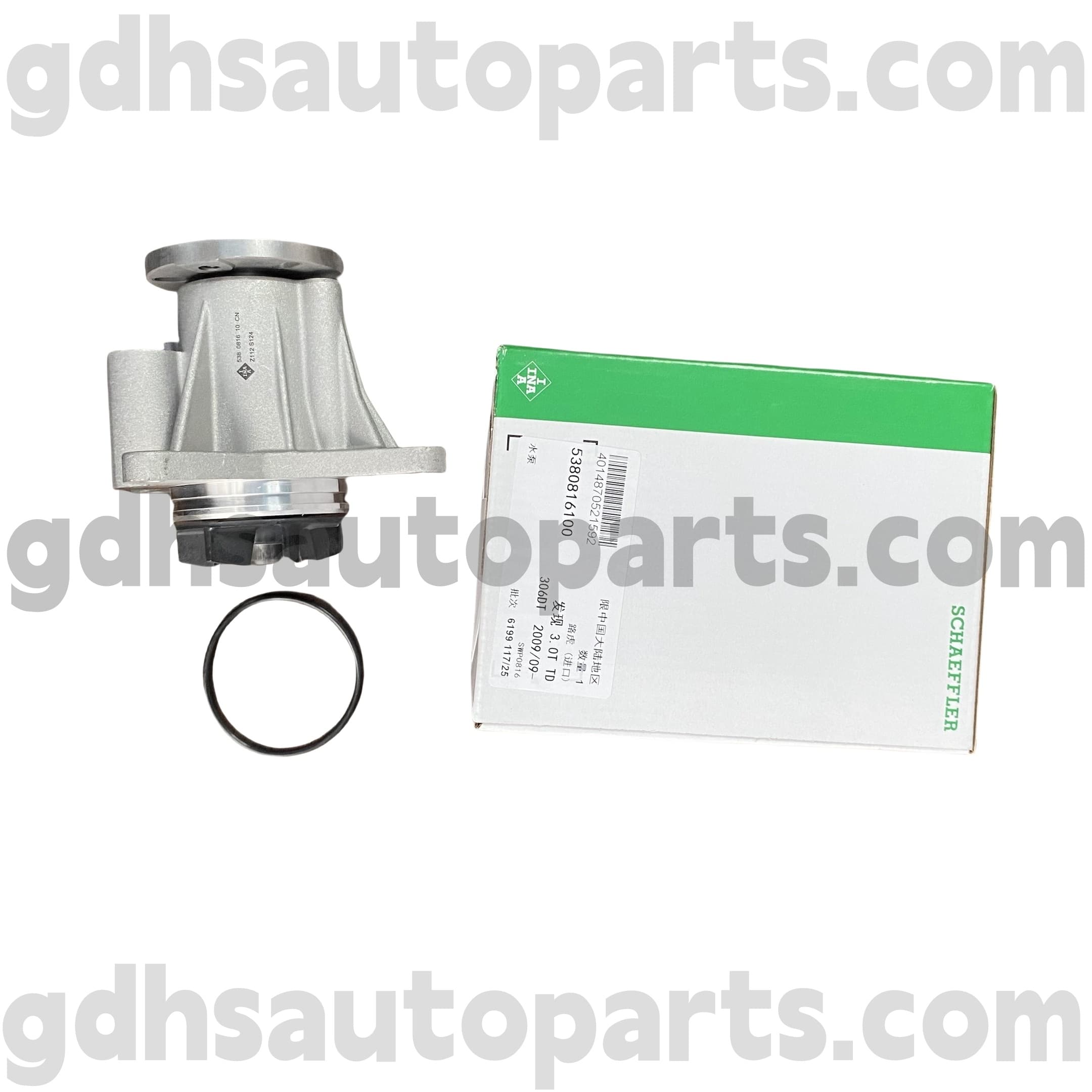 5380816100 Schaeffler Ina Vodna črpalka za Range Rover, Range Rover Sport, Land Rover Discovery 4 OE št. LR013164