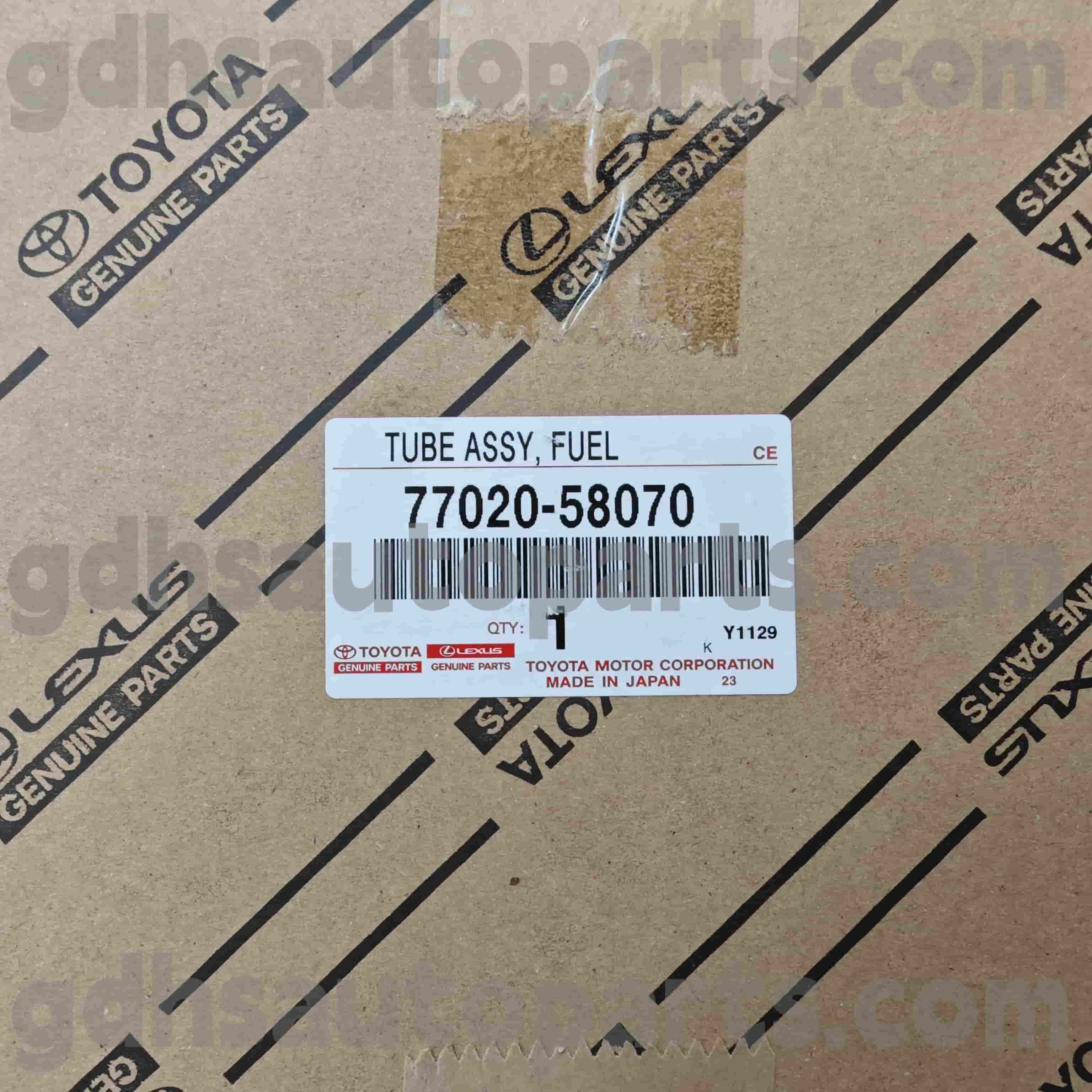 77020-58070 Toyota Original Dels BURPOR PUMPAR ZA ALPHARD/VELLFIRE 、 Lexus LM350/LM300H CHASSIS št. GGH30