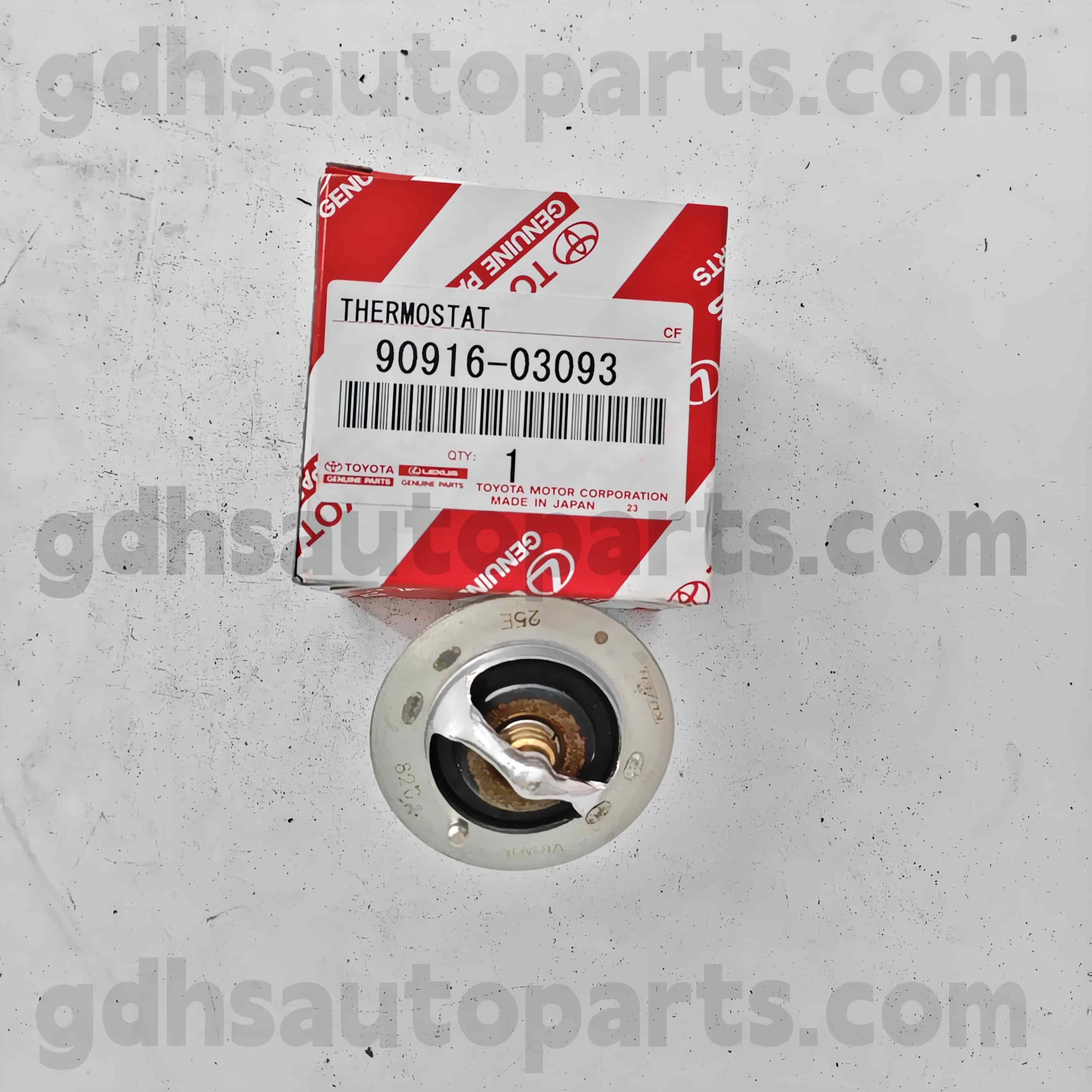 90916-03118 TOYOTA TERMOSTAT TERMOSTAT za hilux 、 Land Cruiser Prado 、 Fortuner 、 Coaster Chassis št. 1kdftv..kdj120