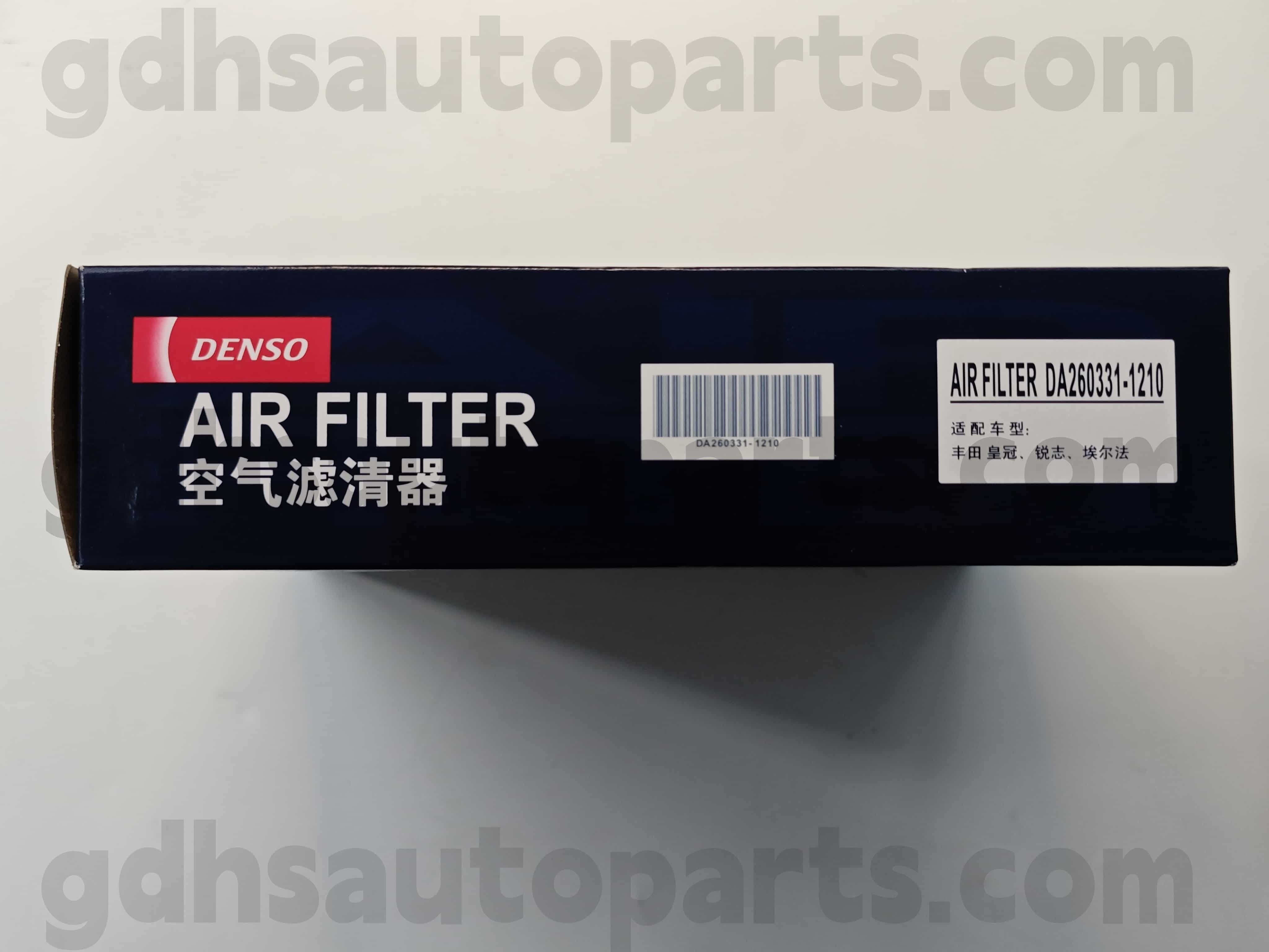 DA260331-1210 TOYOTA ORISTNI PERTS AIR FILTER OE št. 17801-AZF16