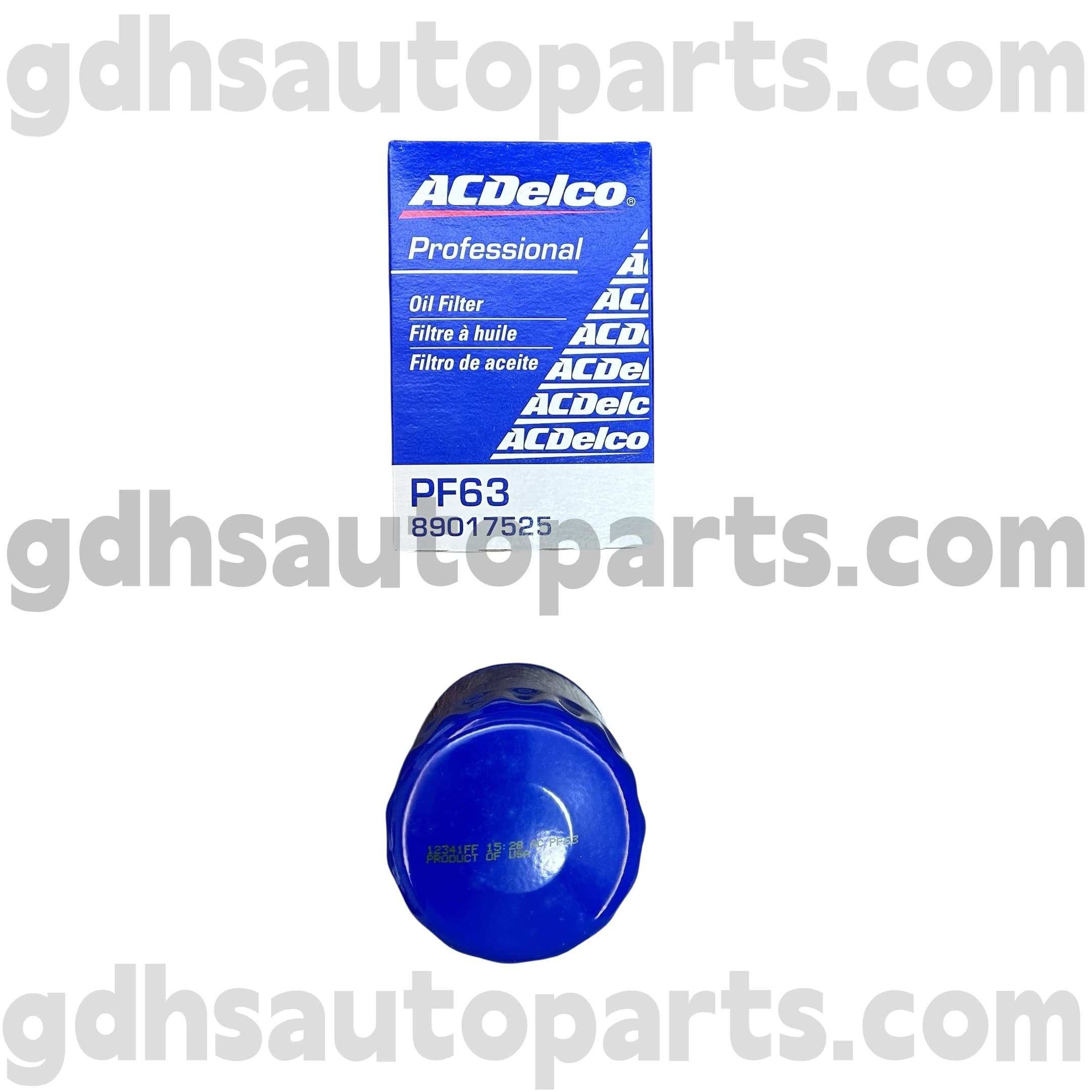PF63 Actunco oljni filter Sklop vi št. 8901752